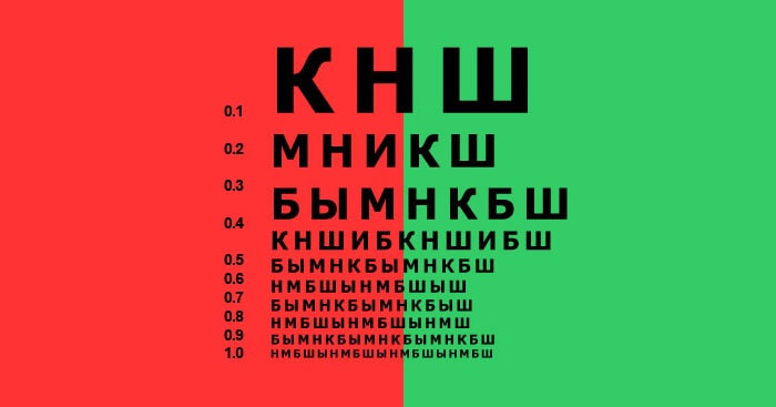 Дуохромные тесты для проверки