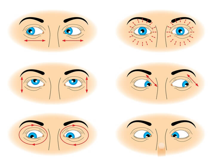 Гимнастика для глазок