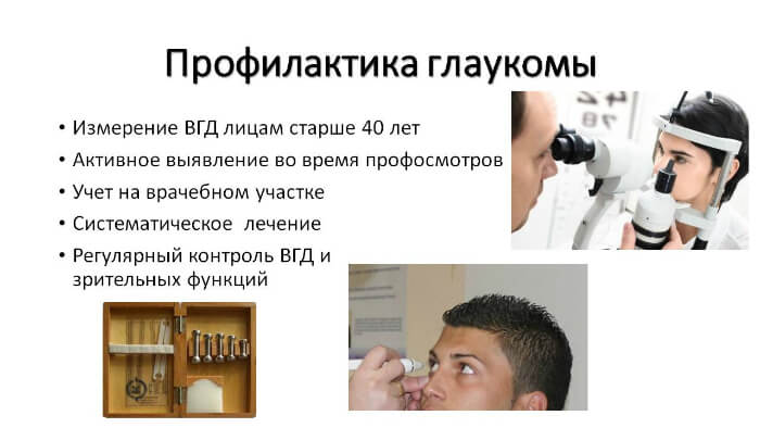 Профилактика глаукомы глаз