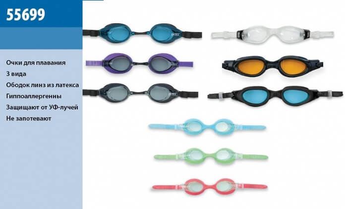 Разновидности очков