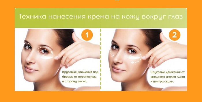 Техника нанесения крема